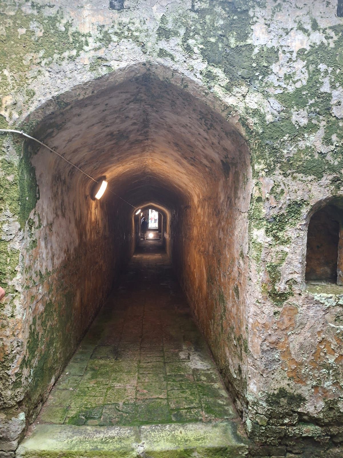 The passage viewed from the spring © David Cooper 2025